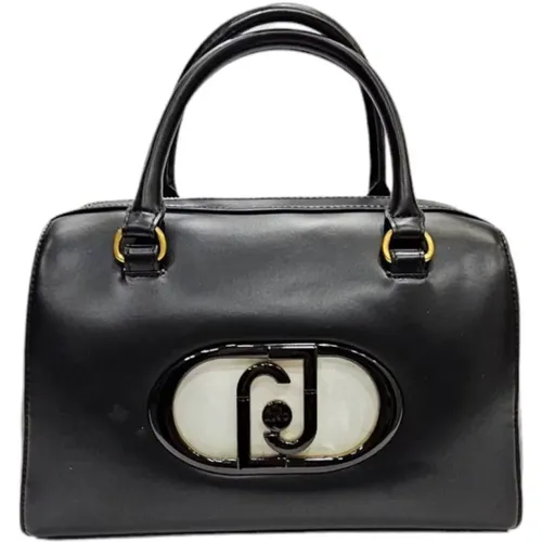 Handbags,Stilvolle Handtasche mit LJ-Buchstaben,Handtasche mit Metall-Logo - Liu Jo - Modalova