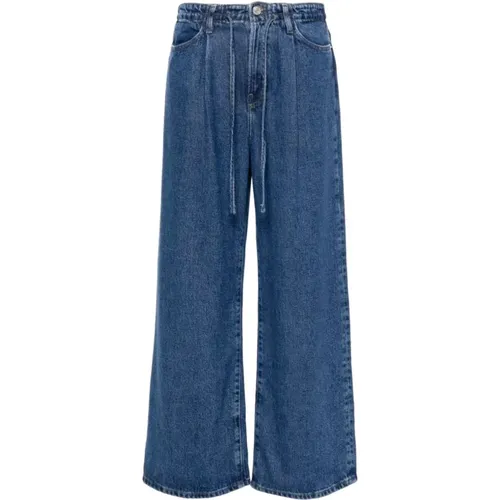 Weite Bein Jeans , Damen, Größe: W30 - Frame - Modalova