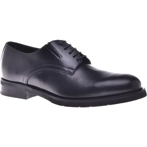 Lace-ups in leather , male, Sizes: 12 UK, 8 UK, 7 1/2 UK, 9 UK, 6 UK, 11 UK - Baldinini - Modalova