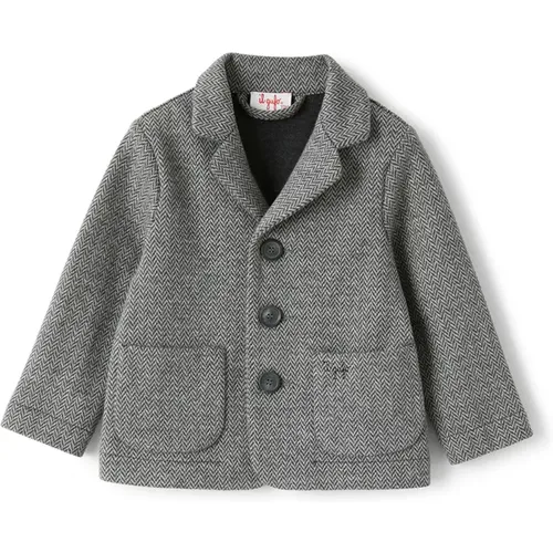 Grauer Blazer Mantel Il Gufo - Il Gufo - Modalova