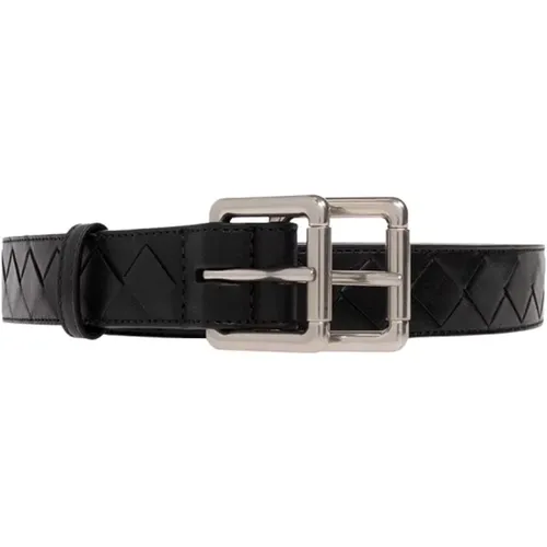 Leather belt , Herren, Größe: 80 CM - Bottega Veneta - Modalova