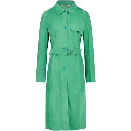 Belted Coats , female, Sizes: XL, XS, L - Milestone - Modalova