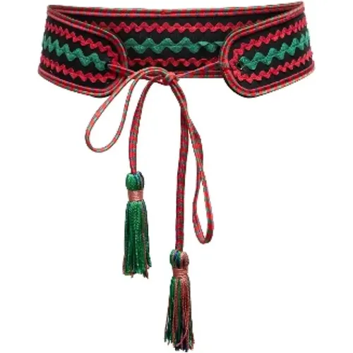 Pre-owned Fabric belts , female, Sizes: ONE SIZE - Yves Saint Laurent Vintage - Modalova