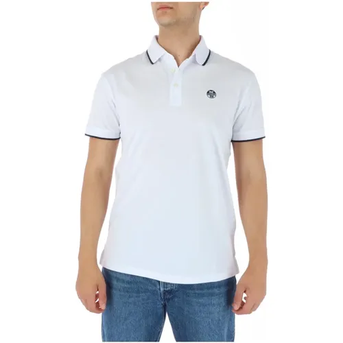 Short Sleeve Polo Shirt , male, Sizes: 2XL, XL, L, S - North Sails - Modalova