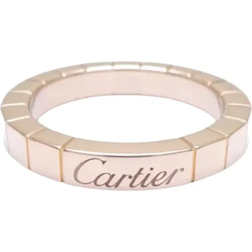 Pre-owned Rose Gold rings , female, Sizes: ONE SIZE - Cartier Vintage - Modalova