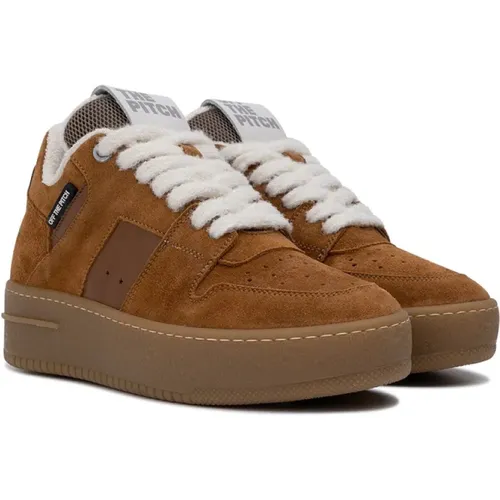 Braune Mocha Sneakers Damen - Off The Pitch - Modalova