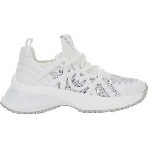 Weiße Ariel 01 Sneakers , Damen, Größe: 38 EU - pinko - Modalova