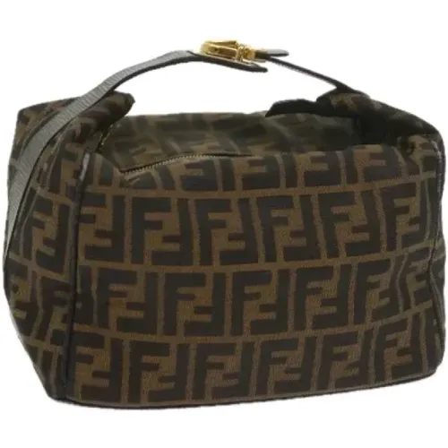 Pre-owned Cotton fendi-bags , female, Sizes: ONE SIZE - Fendi Vintage - Modalova