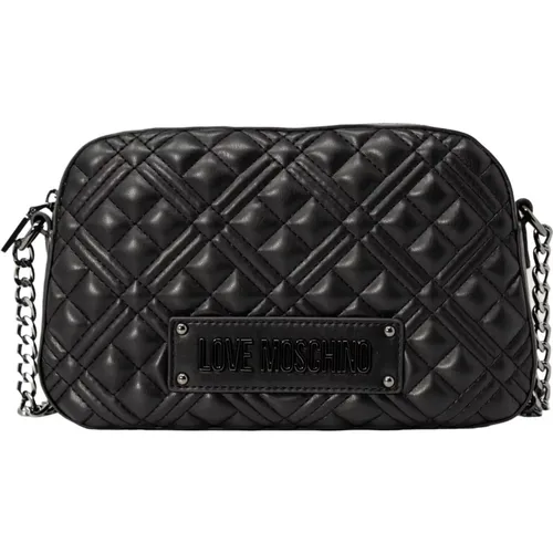 Quilted Womens Bag , female, Sizes: ONE SIZE - Love Moschino - Modalova
