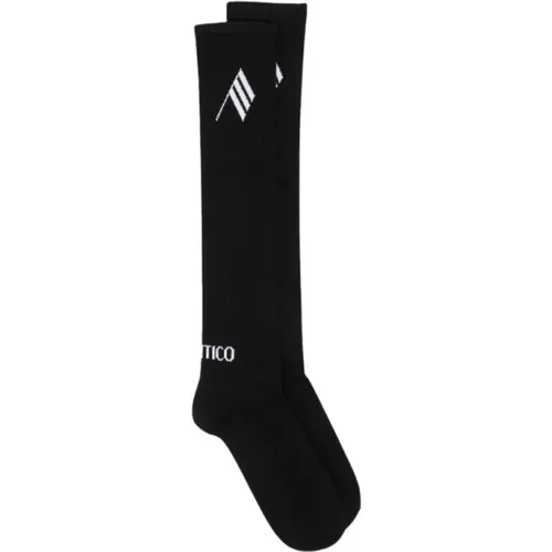 Logo Muster Stretch Baumwollsocken - The Attico - Modalova