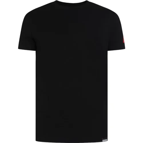 Cotton Blend T-Shirt , male, Sizes: M, L, 2XL - Dsquared2 - Modalova