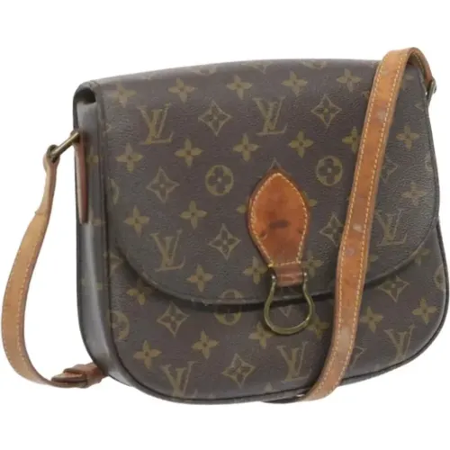 Pre-owned Canvas shoulder-bags , female, Sizes: ONE SIZE - Louis Vuitton Vintage - Modalova