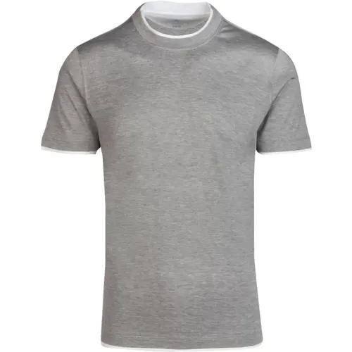 Italian Made T-Shirt Collection , male, Sizes: M - BRUNELLO CUCINELLI - Modalova