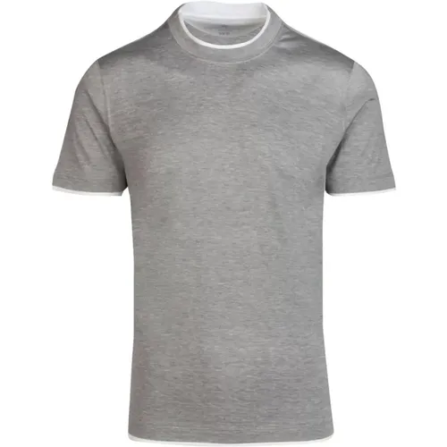 Italian Made T-Shirt Collection , male, Sizes: XL, M - BRUNELLO CUCINELLI - Modalova