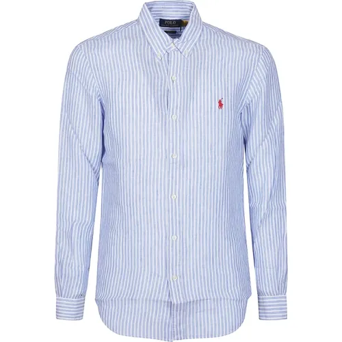 Long Sleeve Sport Shirt , male, Sizes: L, M - Polo Ralph Lauren - Modalova