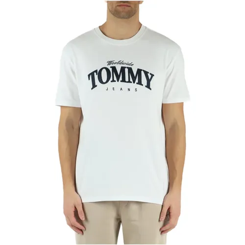 Tops , Herren, Größe: L - Tommy Jeans - Modalova