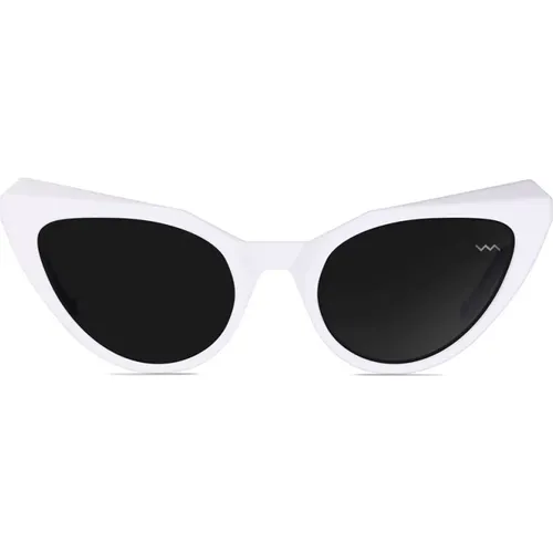 Eco-Friendly Cat-Eye Sunglasses Bl0028 , female, Sizes: 53 MM - Vava Eyewear - Modalova