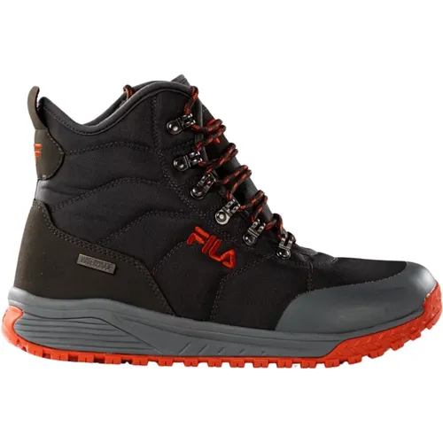 Mens Trekking Boots Lavaron Mid , male, Sizes: 11 UK, 9 UK, 12 UK, 8 UK, 7 UK, 10 UK - Fila - Modalova