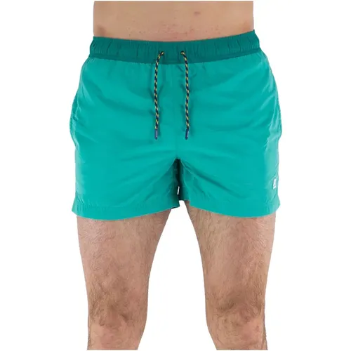 Hazel Beach Boxer Shorts , male, Sizes: 2XL - K-way - Modalova