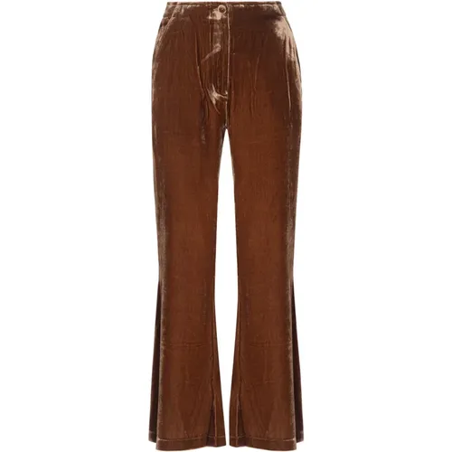 Bison Trouser Amores , female, Sizes: M, L, XS - By Malene Birger - Modalova