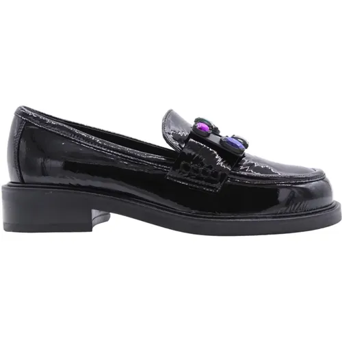 Stylish Unimak Mocassin Loafers , female, Sizes: 5 UK, 3 UK, 6 UK, 5 1/2 UK - Brù Milano - Modalova