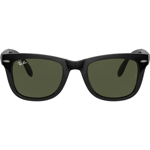 Rb4105 Wayfarer Folding Classic Polarized Wayfarer Folding Classic Polarized Sunglasses , male, Sizes: 50 MM - Ray-Ban - Modalova