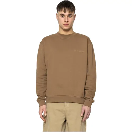 Logo Sweater , male, Sizes: XL, L, S - Flaneur Homme - Modalova