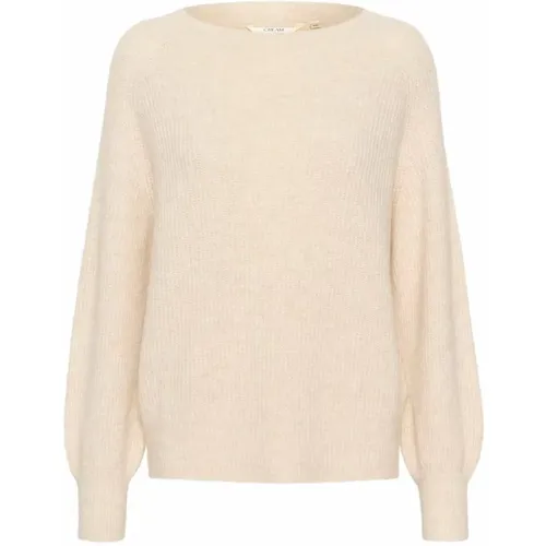 Misty Rose Strickpullover Pullover , Damen, Größe: XL - Cream - Modalova