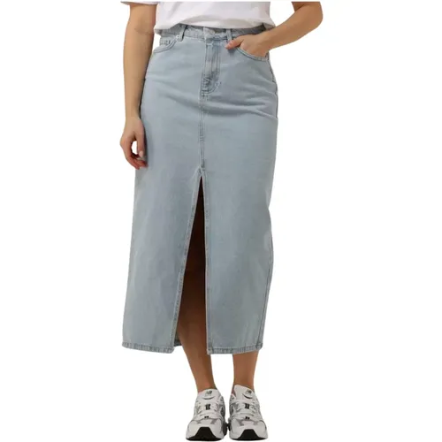 Denim Skirts , Damen, Größe: S - Notre-v - Modalova