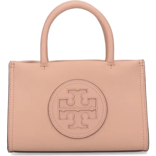 Braune Mini Shoppingtasche , Damen, Größe: ONE Size - TORY BURCH - Modalova