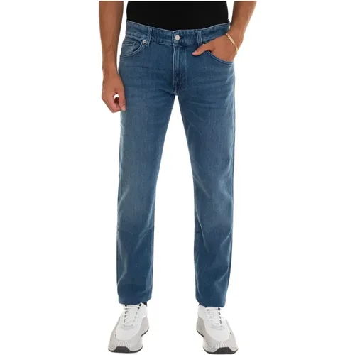 Maine3 Denim Jeans , Herren, Größe: W42 - Boss - Modalova