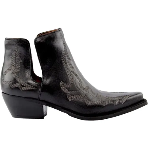 Vitello Texano Boots , female, Sizes: 4 UK, 3 UK - Zoe - Modalova