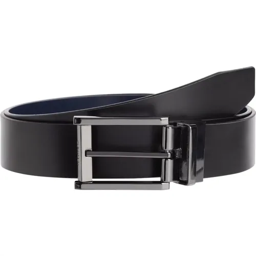 Lux Faceted Belt , male, Sizes: 100 CM - Calvin Klein - Modalova