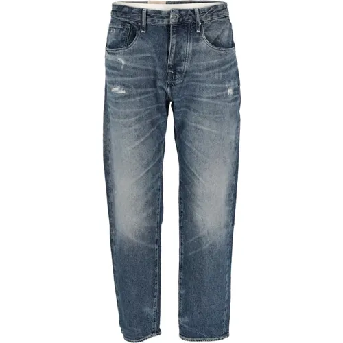 Lockere Tapered Denim Jeans - Armani Exchange - Modalova