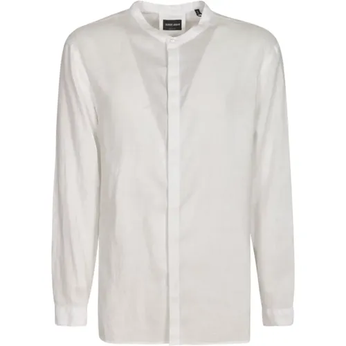 Shirts , male, Sizes: 4XL, 3XL, 2XL, XL - Giorgio Armani - Modalova