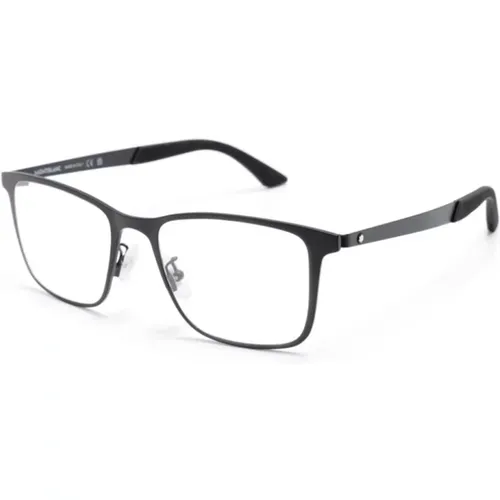 Optical Frame Glasses , male, Sizes: 53 MM - Montblanc - Modalova
