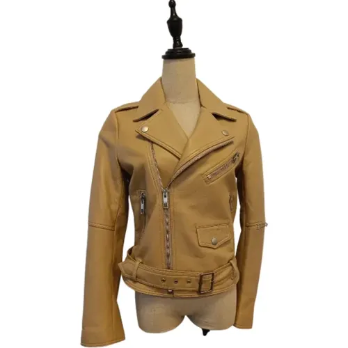Pre-owned Leather outerwear , female, Sizes: M - Valentino Vintage - Modalova