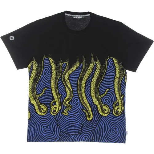 Tentacles Logo Mens Tee , male, Sizes: XL - Octopus - Modalova