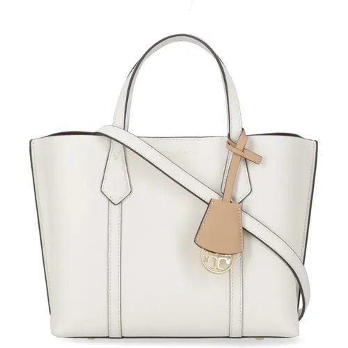 Pebbled Leather Shopping Bag , female, Sizes: ONE SIZE - TORY BURCH - Modalova