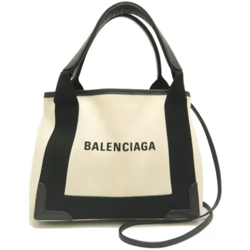 Pre-owned Canvas handbags , female, Sizes: ONE SIZE - Balenciaga Vintage - Modalova