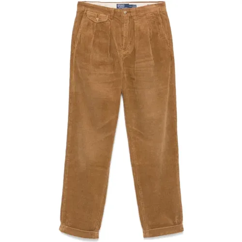 Braune Hose , Herren, Größe: W32 L32 - Ralph Lauren - Modalova