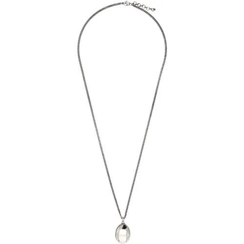 Silver Metal Necklace - Elegant Women`s Accessories Aw23 , female, Sizes: ONE SIZE - alexander mcqueen - Modalova