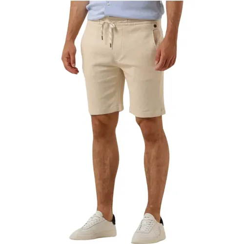 Waffelstruktur Chino Shorts - Cast Iron - Modalova