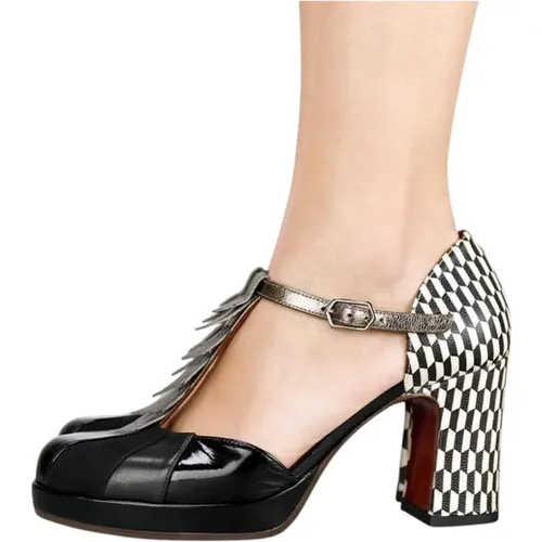 Womens Leather High Heel Shoes , female, Sizes: 2 UK, 7 1/2 UK, 5 1/2 UK - Chie Mihara - Modalova