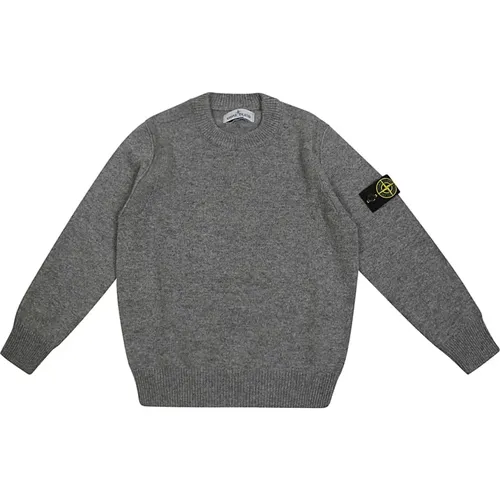 Winter Baumwoll Rundhals Pullover - Stone Island - Modalova