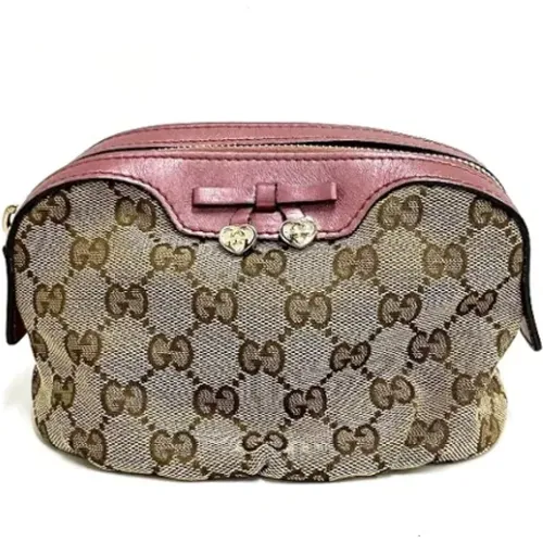 Pre-owned Canvas gucci-bags , female, Sizes: ONE SIZE - Gucci Vintage - Modalova