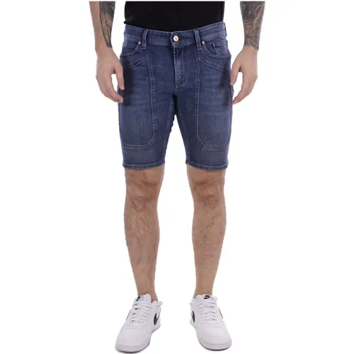 Denim Shorts für Männer , Herren, Größe: W30 - Jeckerson - Modalova