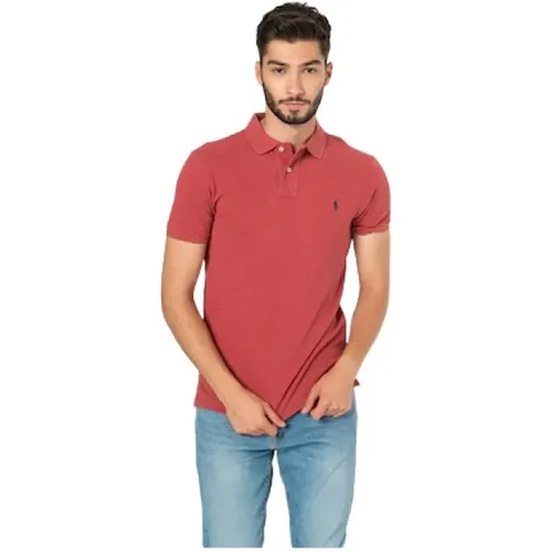 Klassisches Polo-Shirt , Herren, Größe: 2XL - Ralph Lauren - Modalova