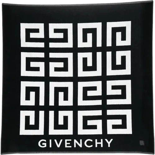 Monogram Beach Towel , male, Sizes: ONE SIZE - Givenchy - Modalova