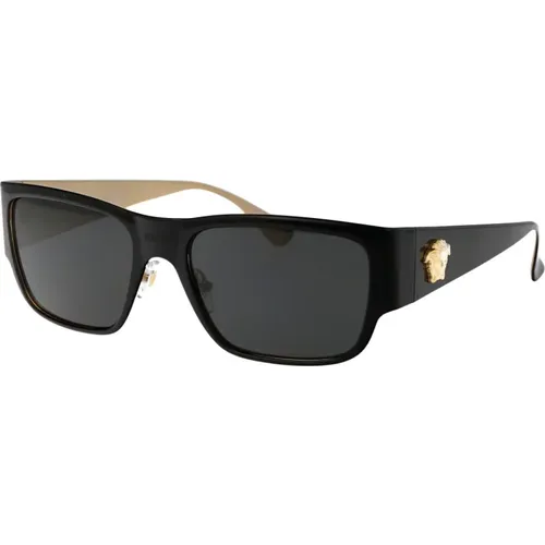 Stylische Sonnenbrille 0Ve2262 Modell , Herren, Größe: 56 MM - Versace - Modalova